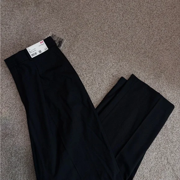 Uniqlo Black Wide Leg High-Waisted Pants - Picture 4 of 4